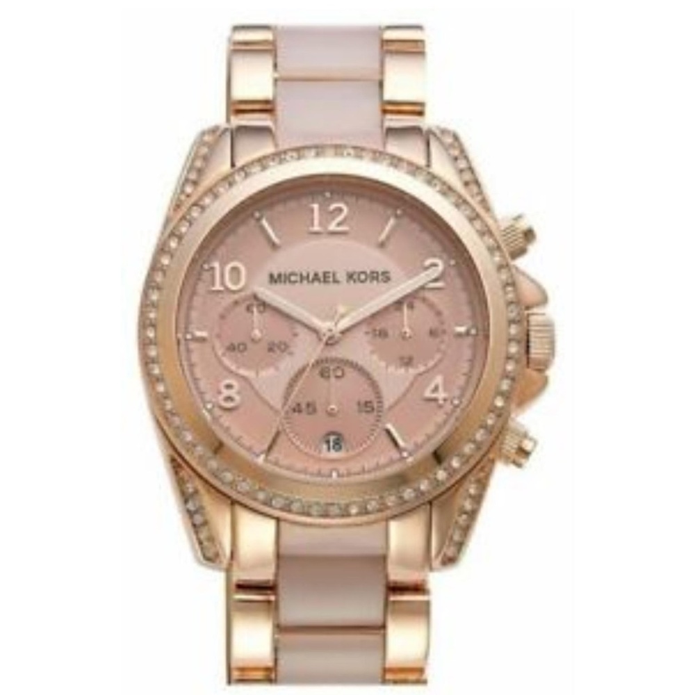 Women’s MK Watch Blair Rose Gold Plated - Picture 1 of 6